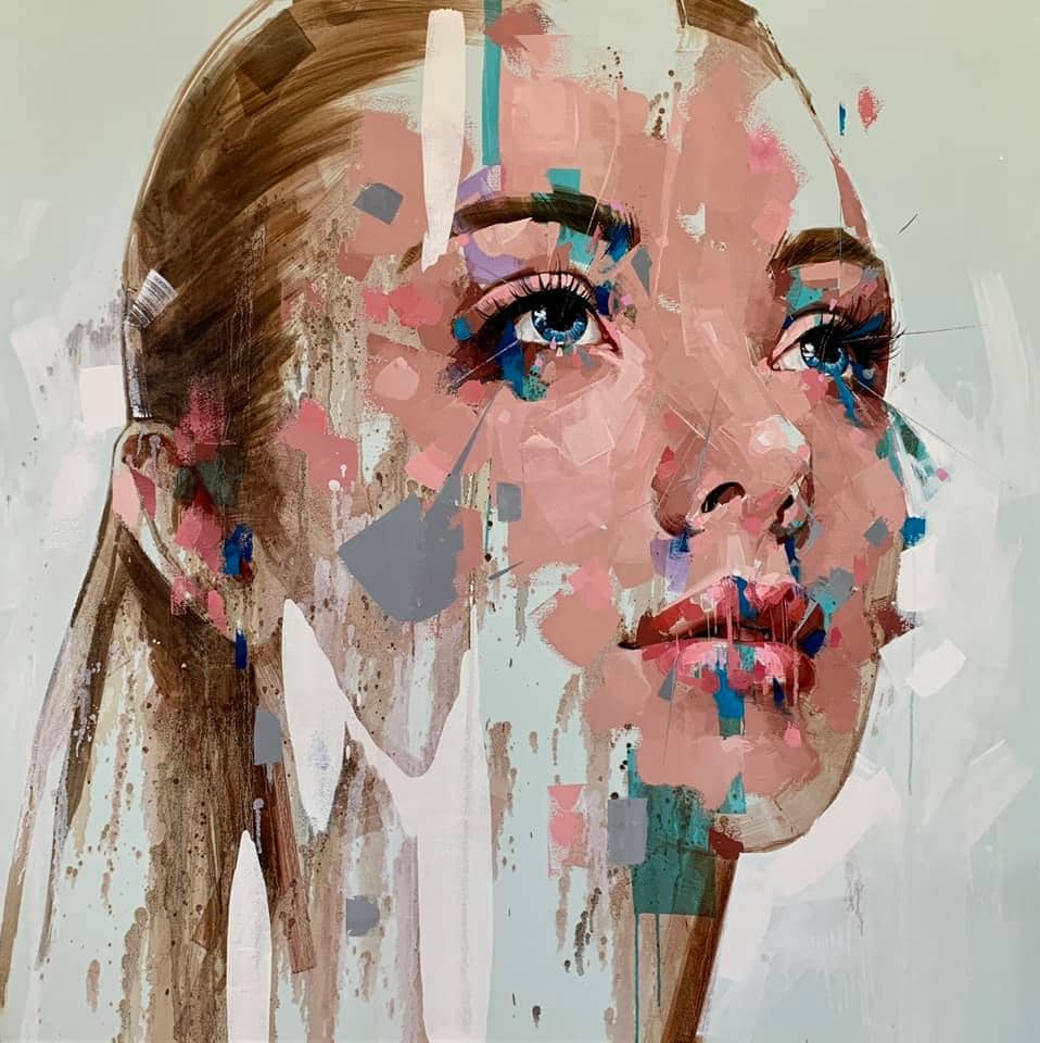 image artiste art peinture painting peintre portrait illustration pinceaux Artist Jimmy Law