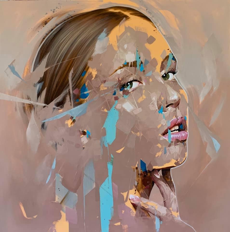 image artiste art peinture painting peintre portrait illustration pinceaux Artist Jimmy Law