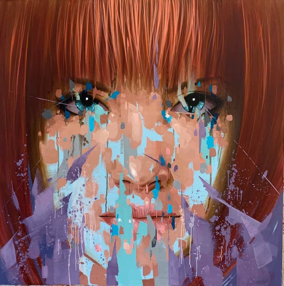 image artiste art peinture painting peintre portrait illustration pinceaux Artist Jimmy Law