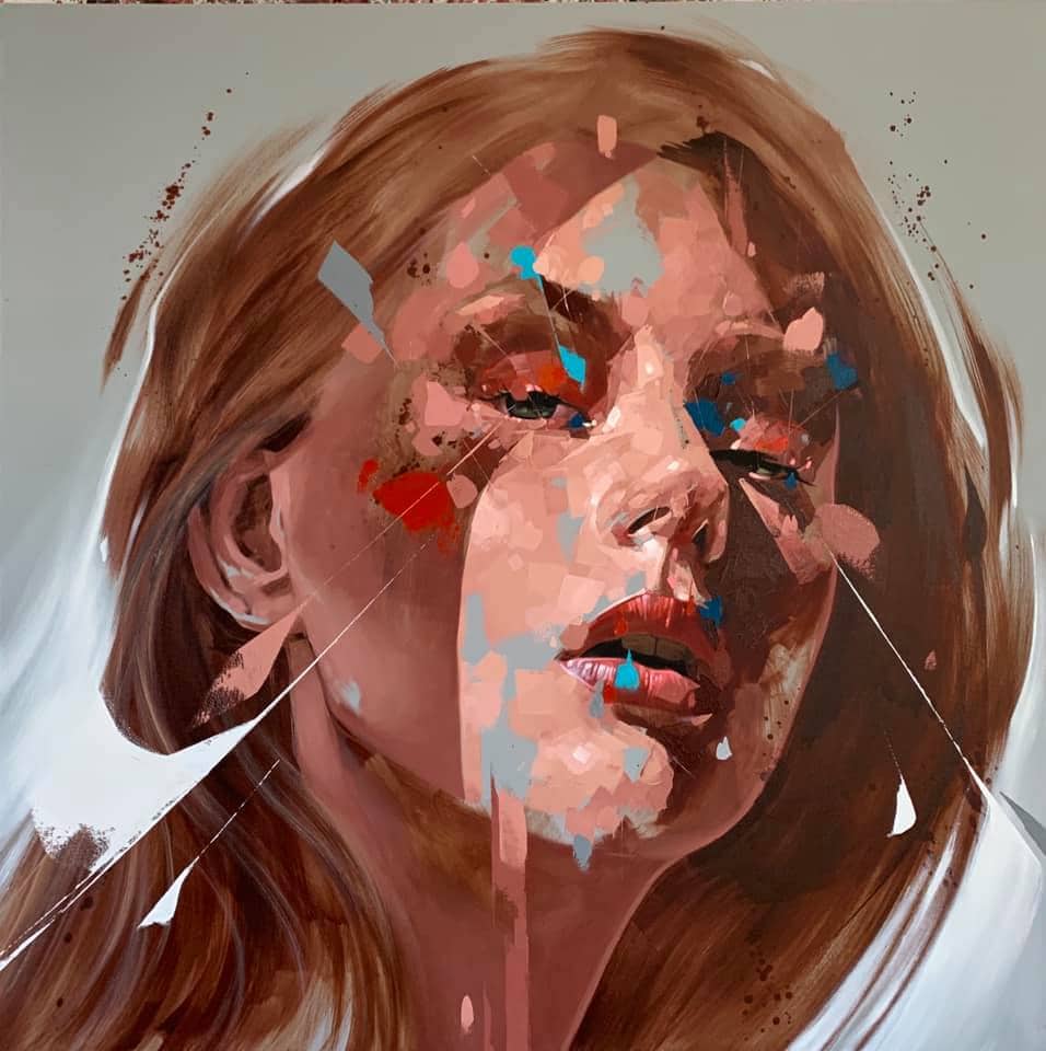 image artiste art peinture painting peintre portrait illustration pinceaux Artist Jimmy Law