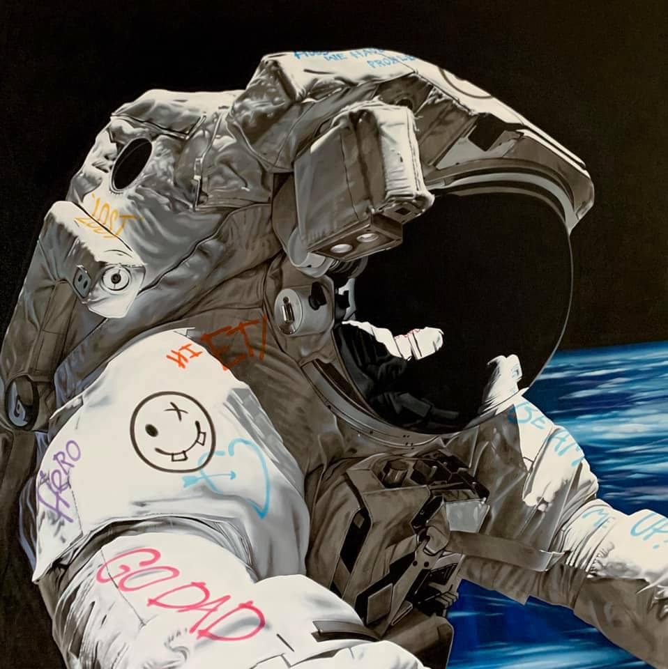image artiste art peinture painting peintre portrait illustration pinceaux Artist Jimmy Law