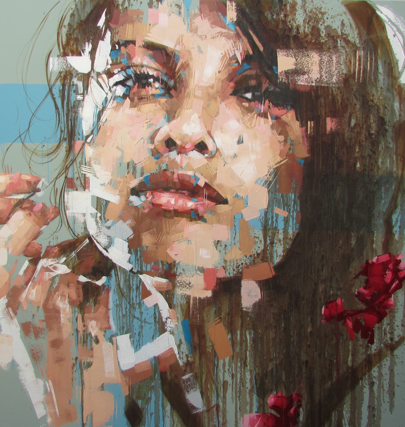 image artiste art peinture painting peintre portrait illustration pinceaux Artist Jimmy Law