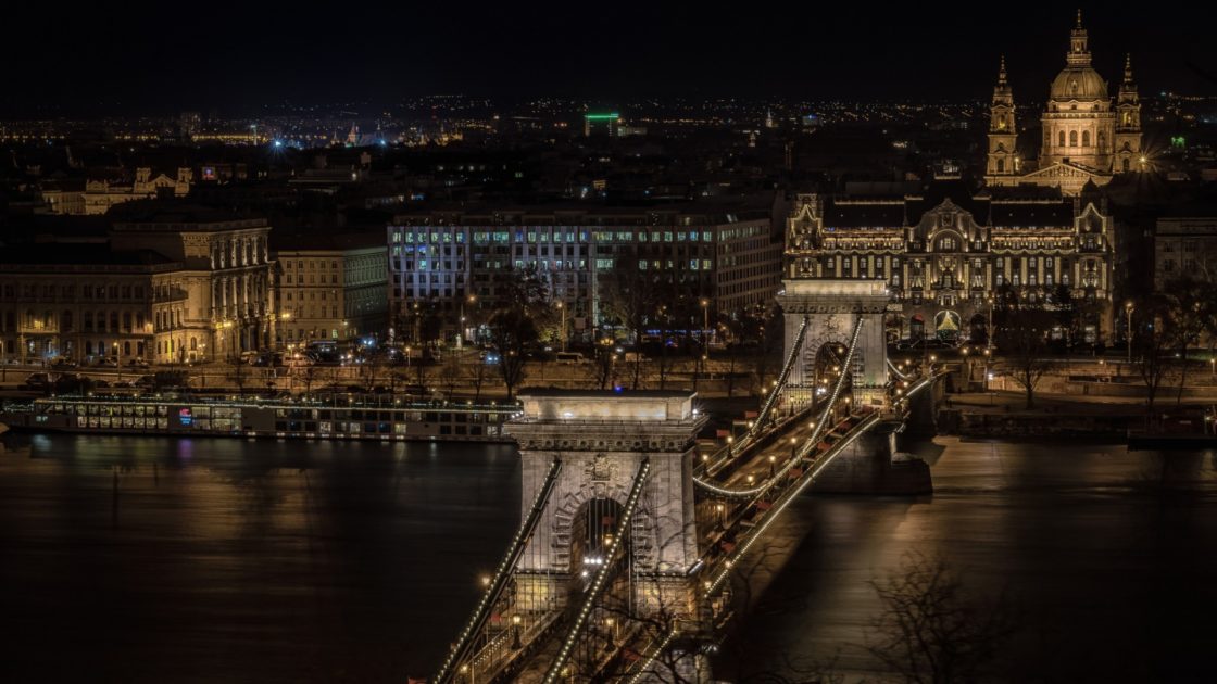wallpaper et fond d'écran pont bridge Hongrie pays paysage voyage travel tourisme