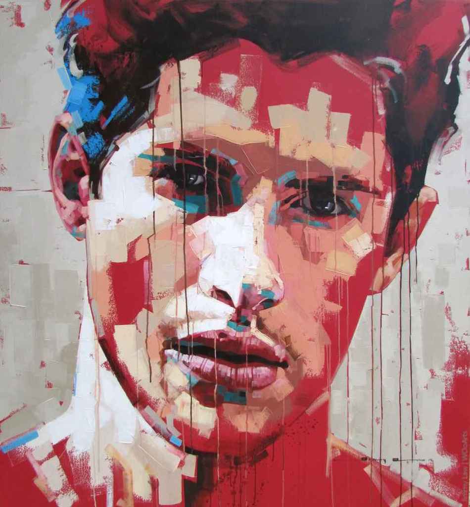 image artiste art peinture painting peintre portrait illustration pinceaux Artist Jimmy Law