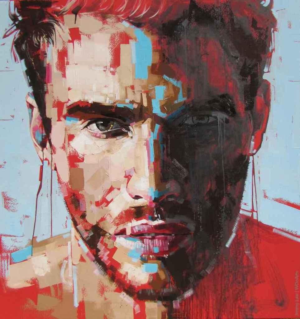 image artiste art peinture painting peintre portrait illustration pinceaux Artist Jimmy Law