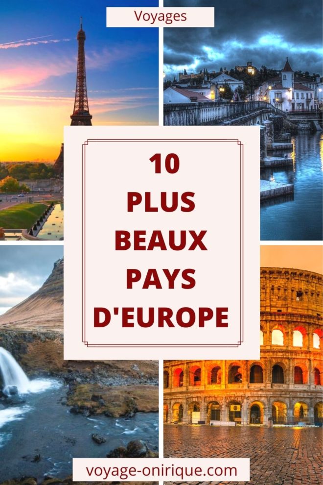 10 plus beaux pays d'Europe | 10 most beautiful countries in Europe