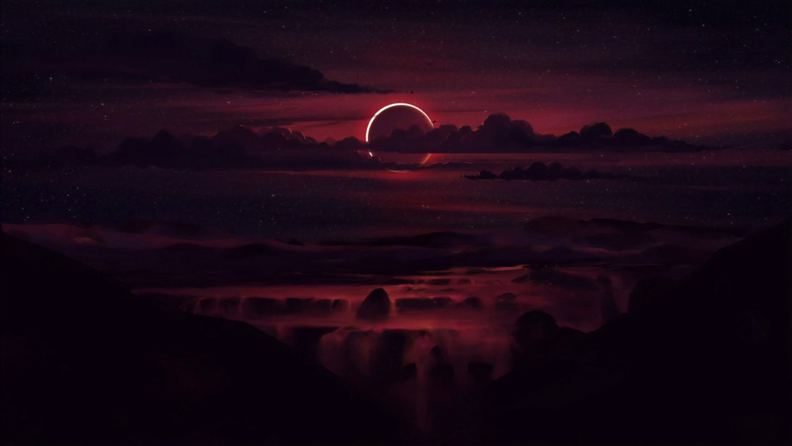 wallpaper et fond d'écran eclipse solaire paysage nature soleil ciel