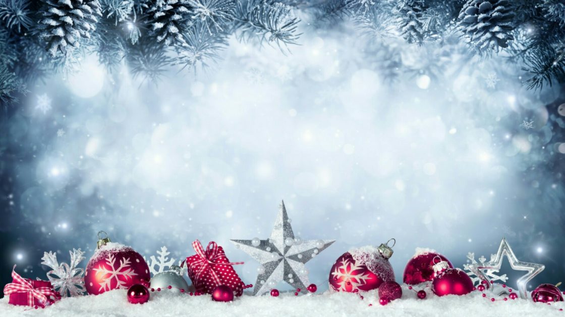 wallpaper et fond d'écran esprit de Noël neige cadeaux fête christmas célébration sapin boules