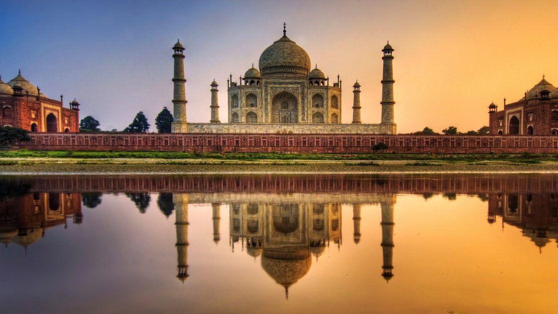 wallpaper et fond d'écran Taj Mahal Inde monument pays paysage city nature voyage travel tourisme