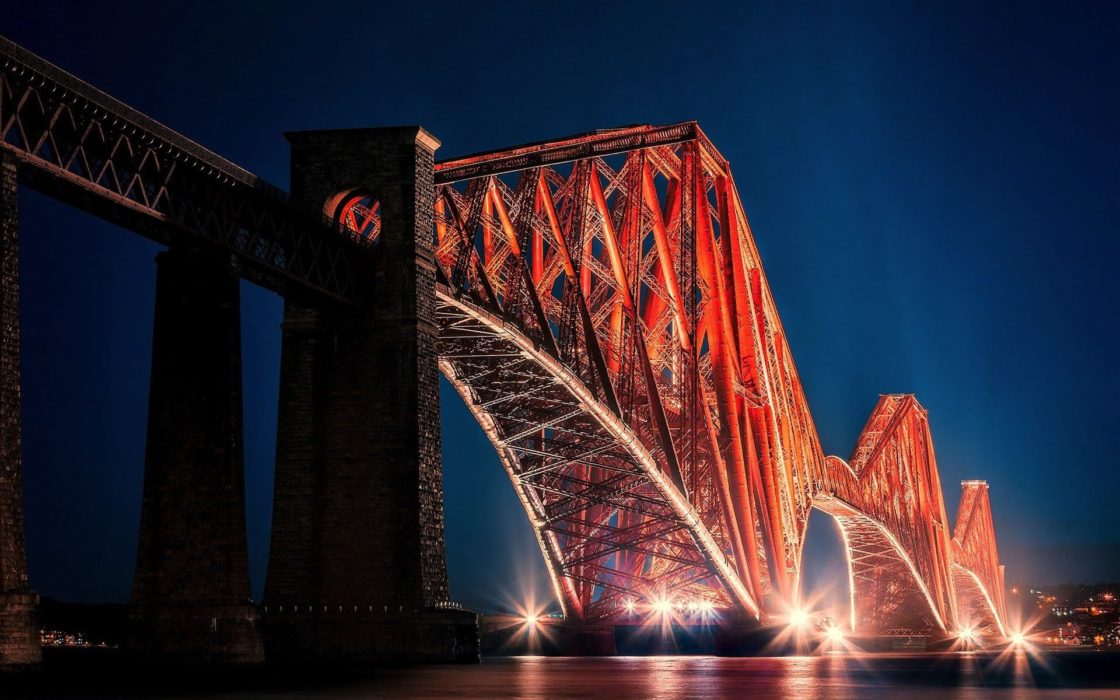 wallpaper et fond d'écran pont bridge Edimbourg pays Ecosse Edinburgh paysage monument voyage travel tourisme