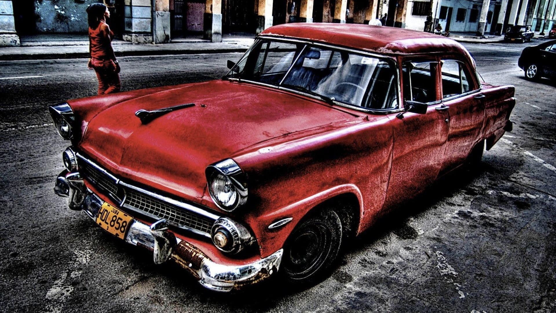 wallpaper et fond d'écran voiture Cuba Cubaine car automobile véhicule mythique