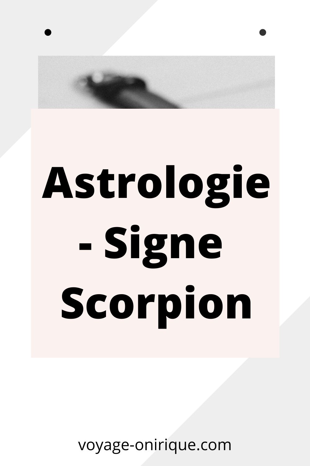 Astrologie - Signe Scorpion | Scorpio