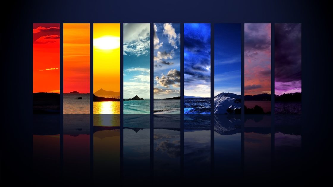 wallpaper et fond d'écran diaporama nature couleur diapo paysage graphique digital Nature slideshow numérique