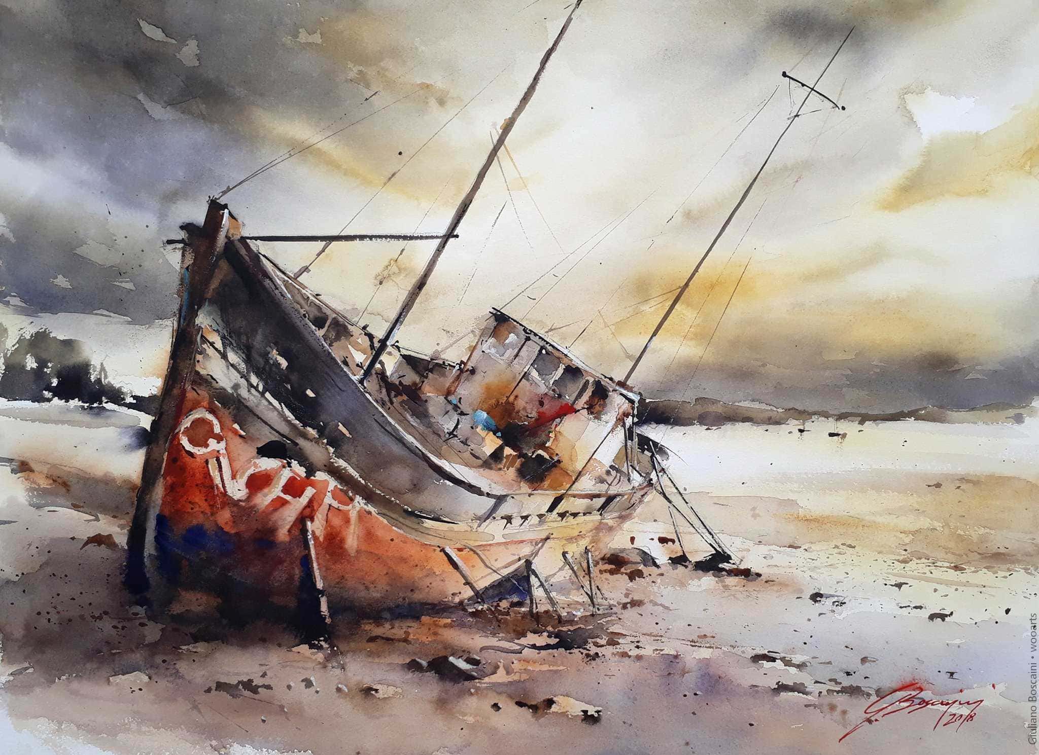 image femme peintre portrait fleurs artiste art peinture painting artist huile toile tableau paysage talent pinceaux illustration Giuliano Boscaini