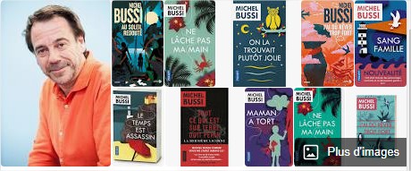 Livres - Les 14 meilleurs Auteurs de France Michel Bussi