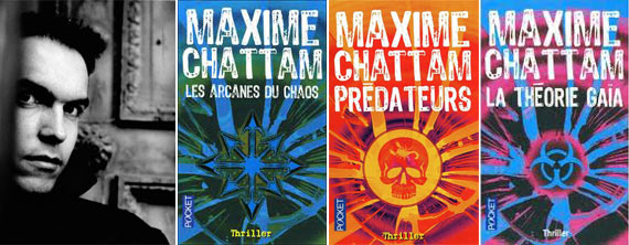 Livres - Les 14 meilleurs Auteurs de France Maxim Chattam