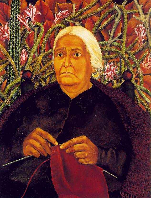 image artiste art célébrité Mexicaine artist peinture peintre portrait painting Frida Kahlo talent femme woman oeuvre tableau toile pinceau illustration