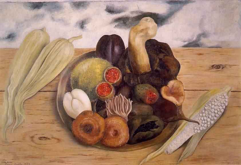 image artiste art célébrité Mexicaine artist peinture peintre portrait painting Frida Kahlo talent femme woman oeuvre tableau toile pinceau illustration