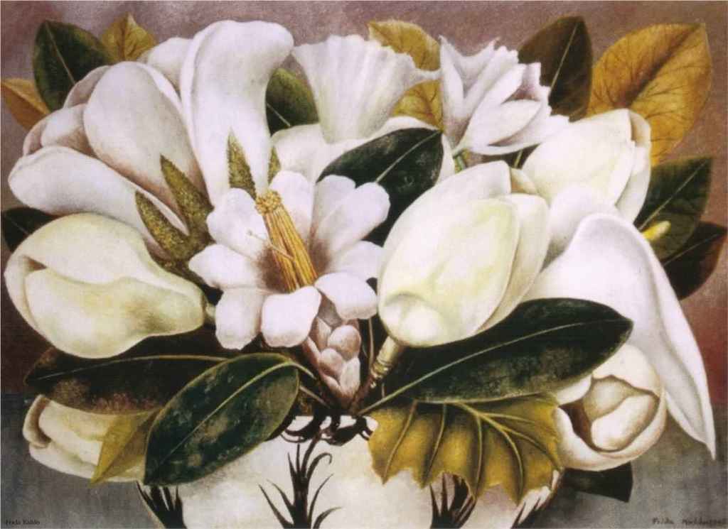 image artiste art célébrité Mexicaine artist peinture peintre portrait painting Frida Kahlo talent femme woman oeuvre tableau toile pinceau illustration