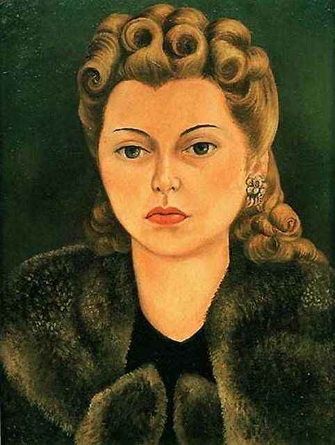 image artiste art célébrité Mexicaine artist peinture peintre portrait painting Frida Kahlo talent femme woman oeuvre tableau toile pinceau illustration