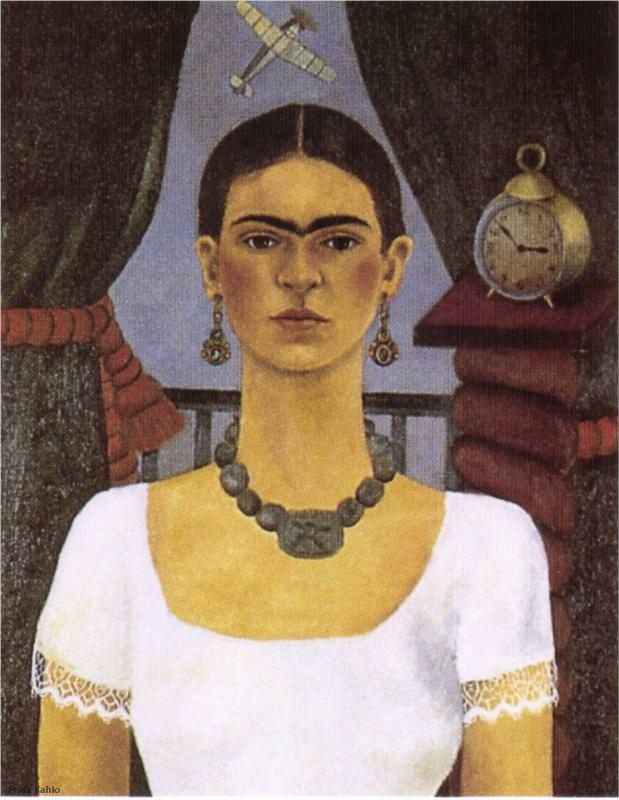 image artiste art célébrité Mexicaine artist peinture peintre portrait painting Frida Kahlo talent femme woman oeuvre tableau toile pinceau illustration