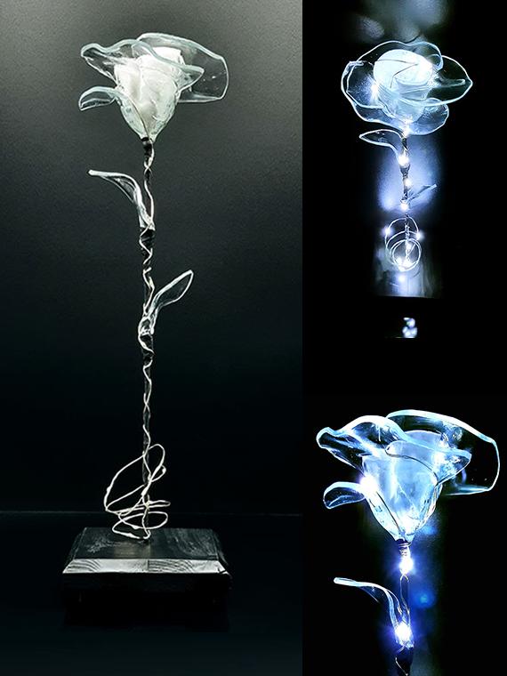 photo image hommage coup de coeur artiste artist art rose éternelle RosAbstrait sculpture création oeuvre fleur talent artisanale beau