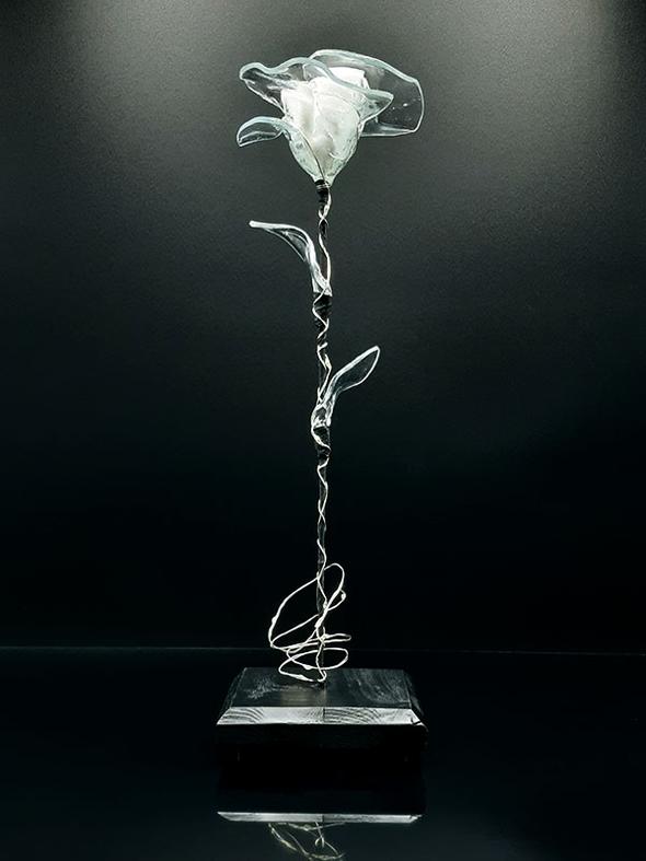 photo image hommage coup de coeur artiste artist art rose éternelle RosAbstrait sculpture création oeuvre fleur talent artisanale beau