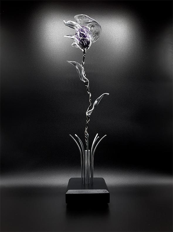 photo image hommage coup de coeur artiste artist art rose éternelle RosAbstrait sculpture création oeuvre fleur talent artisanale beau