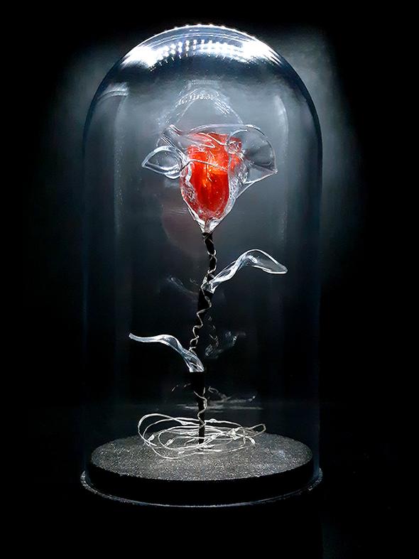 photo image hommage coup de coeur artiste artist art rose éternelle RosAbstrait sculpture création oeuvre fleur talent artisanale beau