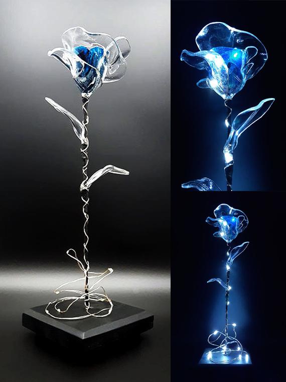 photo image hommage coup de coeur artiste artist art rose éternelle RosAbstrait sculpture création oeuvre fleur talent artisanale beau