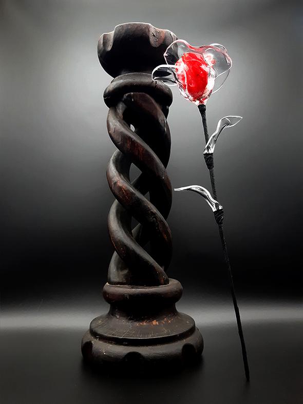 photo image hommage coup de coeur artiste artist art rose éternelle RosAbstrait sculpture création oeuvre fleur talent artisanale beau