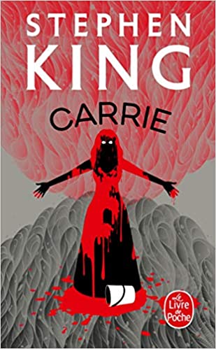 image couverture livre thriller Stephen King lecture littérature auteur book Carrie