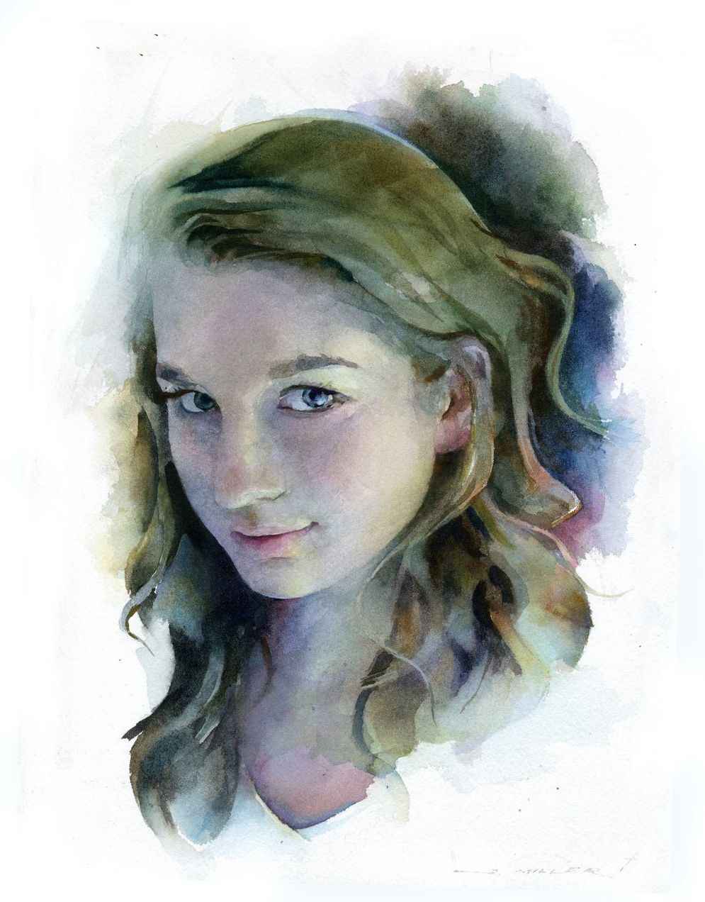 image artiste art artist peinture peintre painting portrait paysage talent pinceau aquarelle toile tableau oeuvre Stan Miller