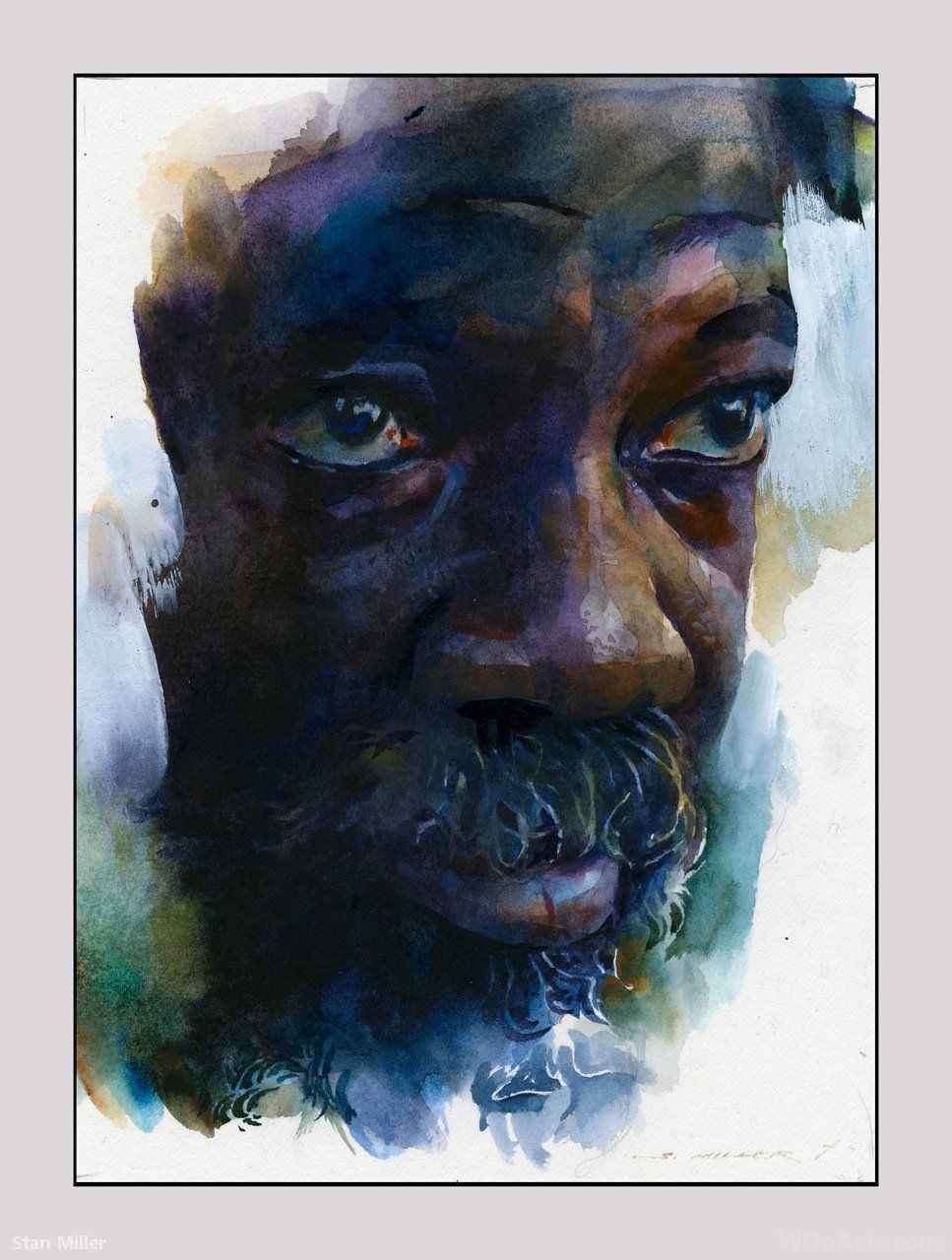 image artiste homme femme art artist peinture peintre painting portrait paysage talent pinceau aquarelle toile tableau oeuvre Stan Miller