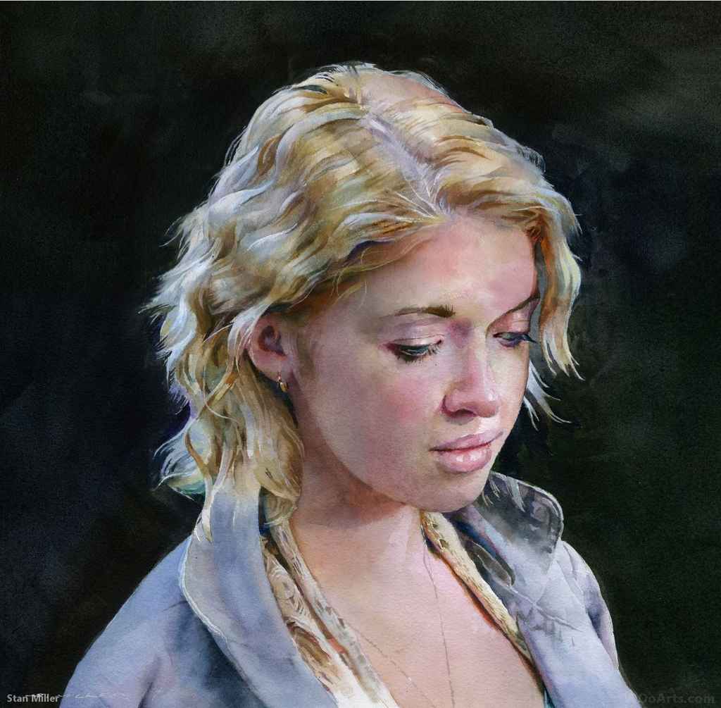 image artiste homme femme art artist peinture peintre painting portrait paysage talent pinceau aquarelle toile tableau oeuvre Stan Miller