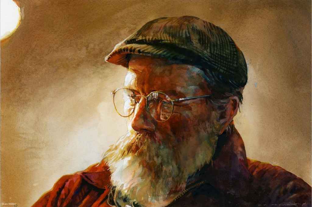 image artiste art artist peinture peintre painting portrait paysage talent pinceau aquarelle toile tableau oeuvre Stan Miller