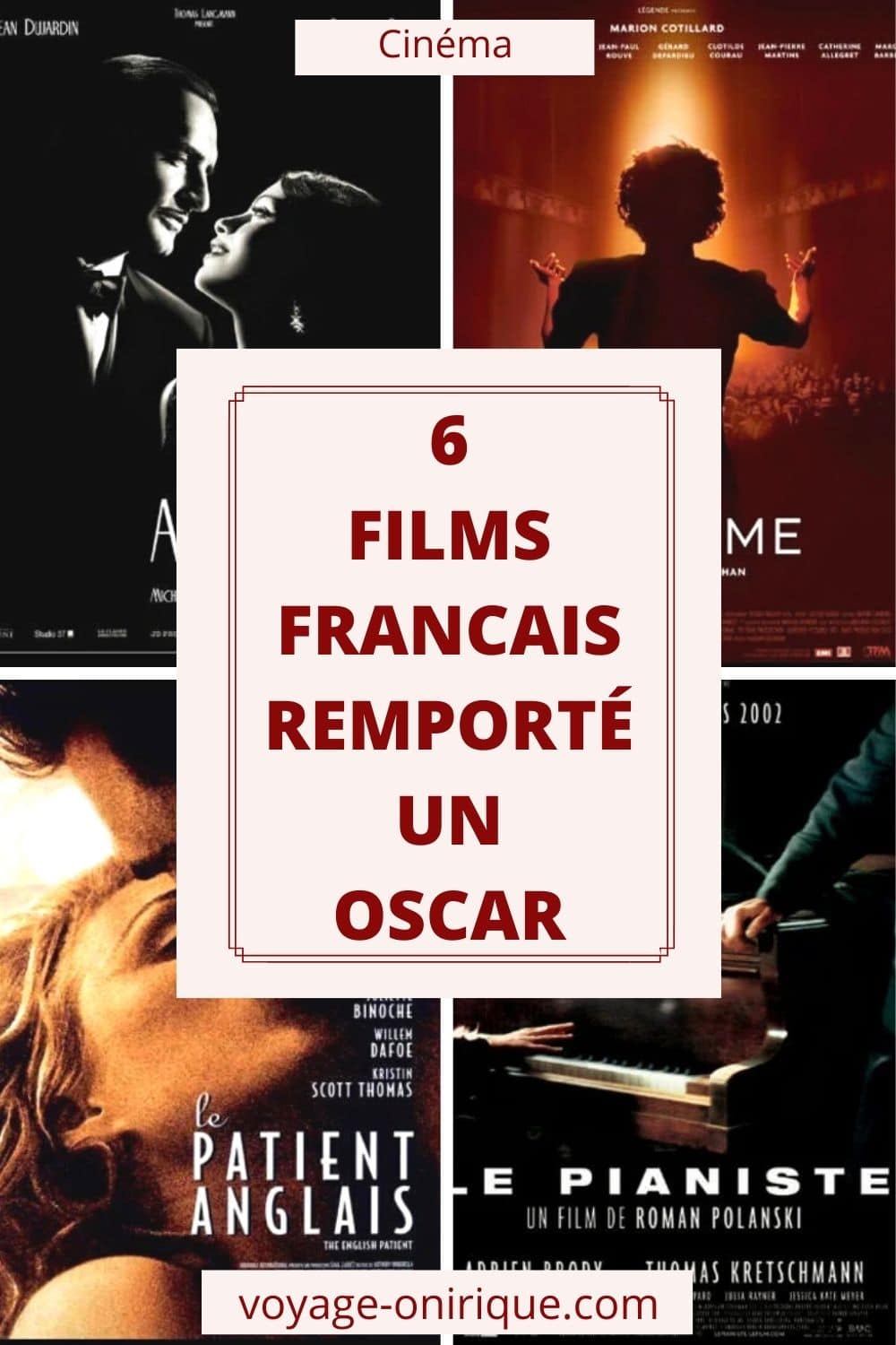 6 Films français qui ont remporté un oscar