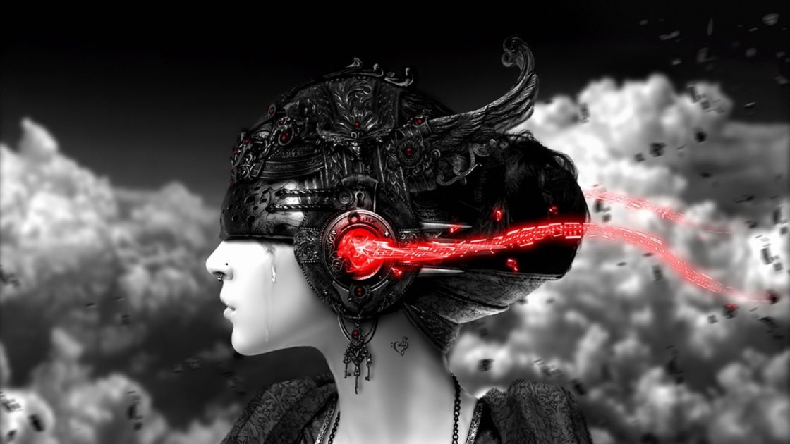 wallpaper et fond d'écran futur graphique graphic futuriste femme woman digital numérique music photo picture photographie