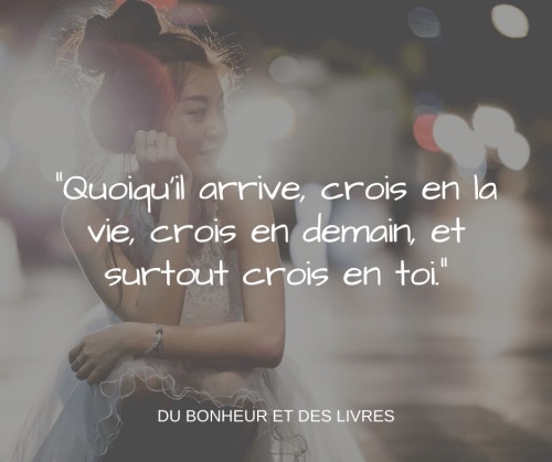 image picture citation proverbe quote pensée positive confiance en soi vie croire en soi développement personnel bien être
