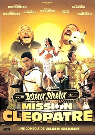 image pochette affiche film cinéma movie acteur comédie française drôle comique DVD Blu-ray filmographie cinématographique Astérix & Obélix mission Cléopâtre
