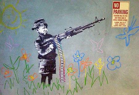 image artiste picture art artist street art Banksy graffiti rue mur illustration illustrateur création oeuvre oeuvre d'art art urbain célébrité homme man
