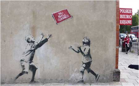 image artiste picture art artist street art Banksy graffiti rue mur illustration illustrateur création oeuvre oeuvre d'art art urbain célébrité homme man