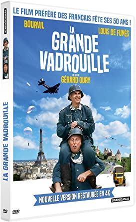 image pochette affiche film cinéma movie acteur comédie française drôle comique DVD Blu-ray filmographie cinématographique La grande Vadrouille