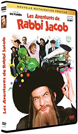 image pochette affiche film cinéma movie acteur comédie française drôle comique DVD Blu-ray filmographie cinématographique les aventures de Rabbi Jacob