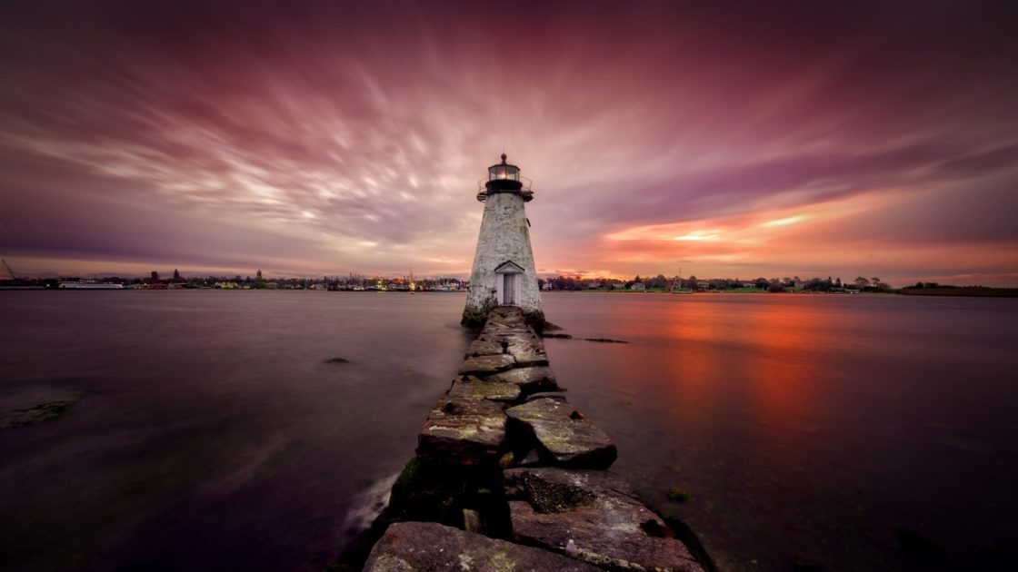 wallpaper et fond d'écran phareMassachusetts Lighthouse - America paysage nature Amérique ville city voyage travel tourisme tourist photo photographie