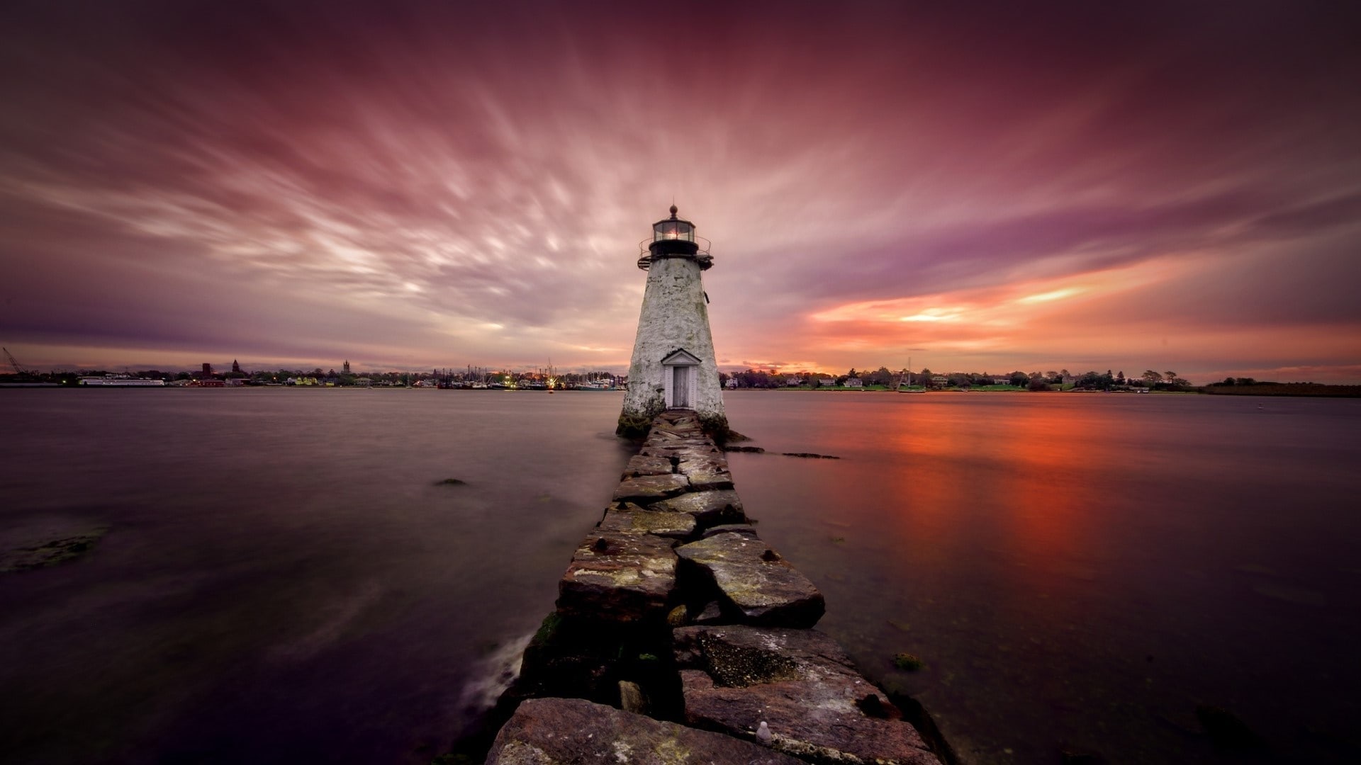 wallpaper et fond d'écran phareMassachussetts - Amérique | Lighthouse - America paysage nature Amérique ville city voyage travel tourisme tourist photo photographie