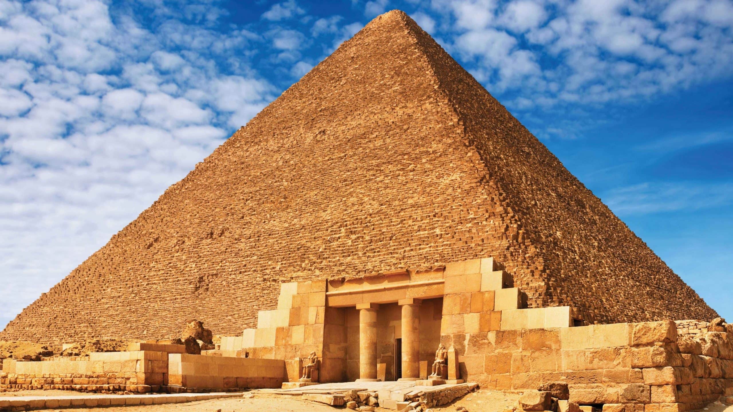 wallpaper et fond d'écran Pyramide de Gizeh monument Egypte pays nature paysage voyage travel tourisme tourist pyramid photo photographie photography