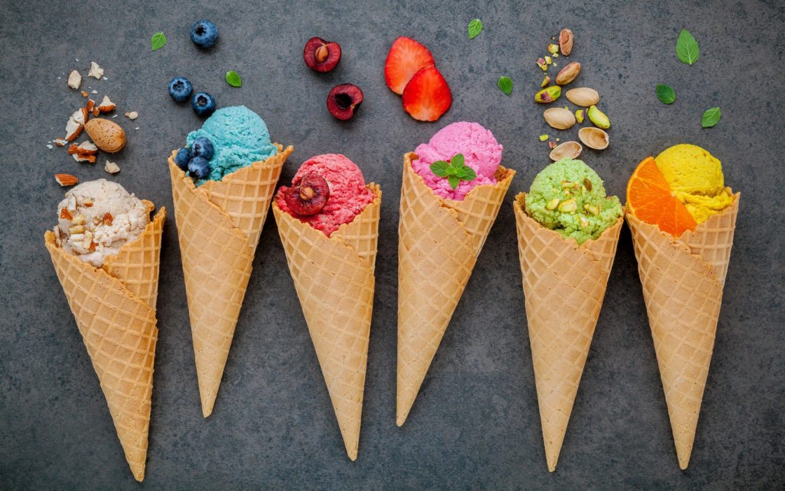wallpaper et fond d'écran glaces ice cream gourmandise nourriture food dessert fraicheur fruits photo photographie photography