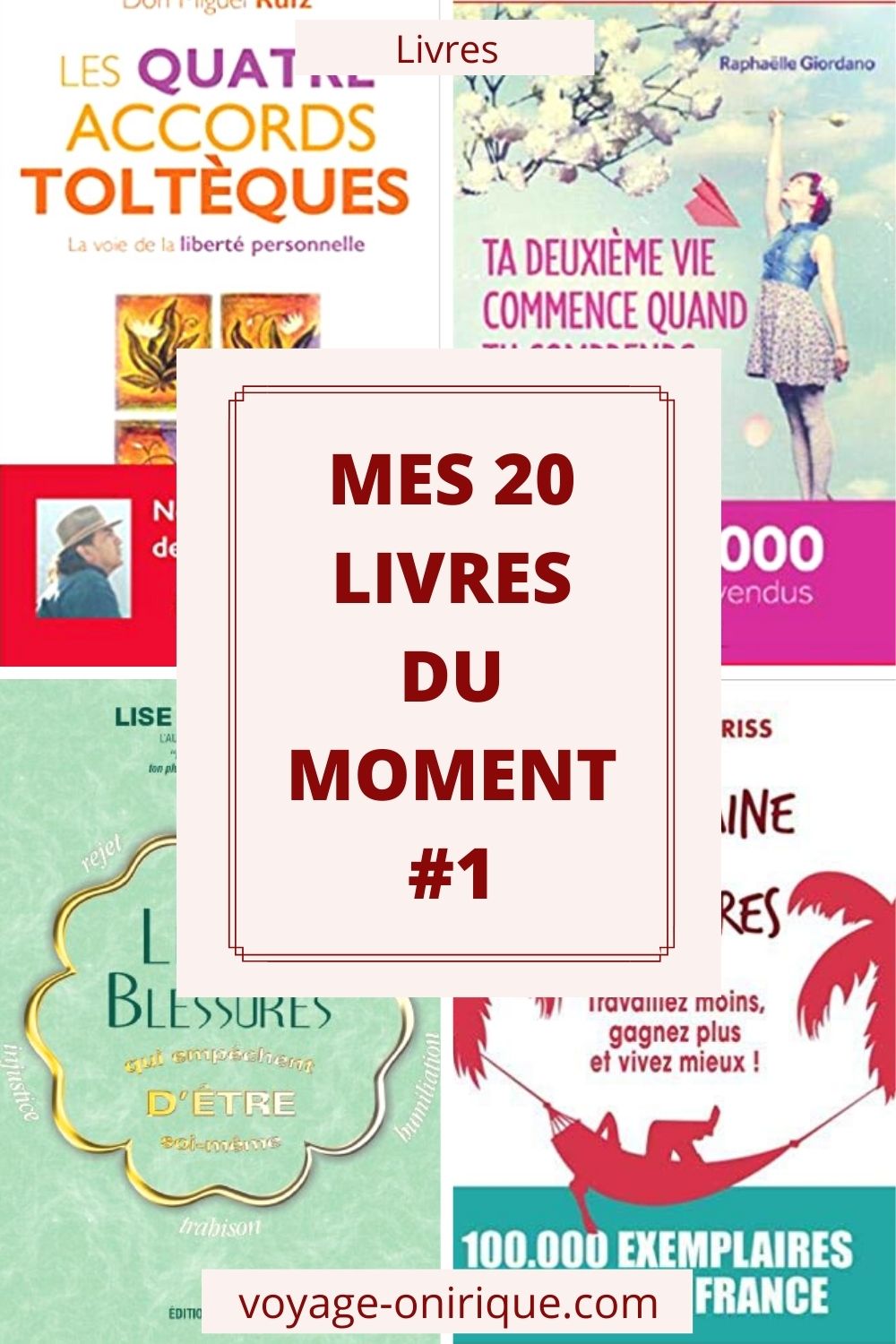 image livre lecture book reading bien être roman novel littérature développement personnel blogging entrepreneuriat couverture Mes 16 livres du moment #1
