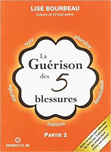 image livre lecture book reading bien être roman novel littérature développement personnel blogging entrepreneuriat couverture la guérison des 5 blessures